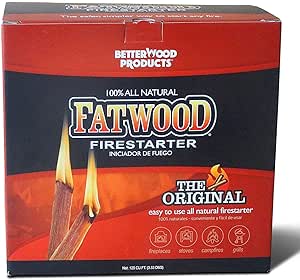 Fatwood Firestarter Kindling