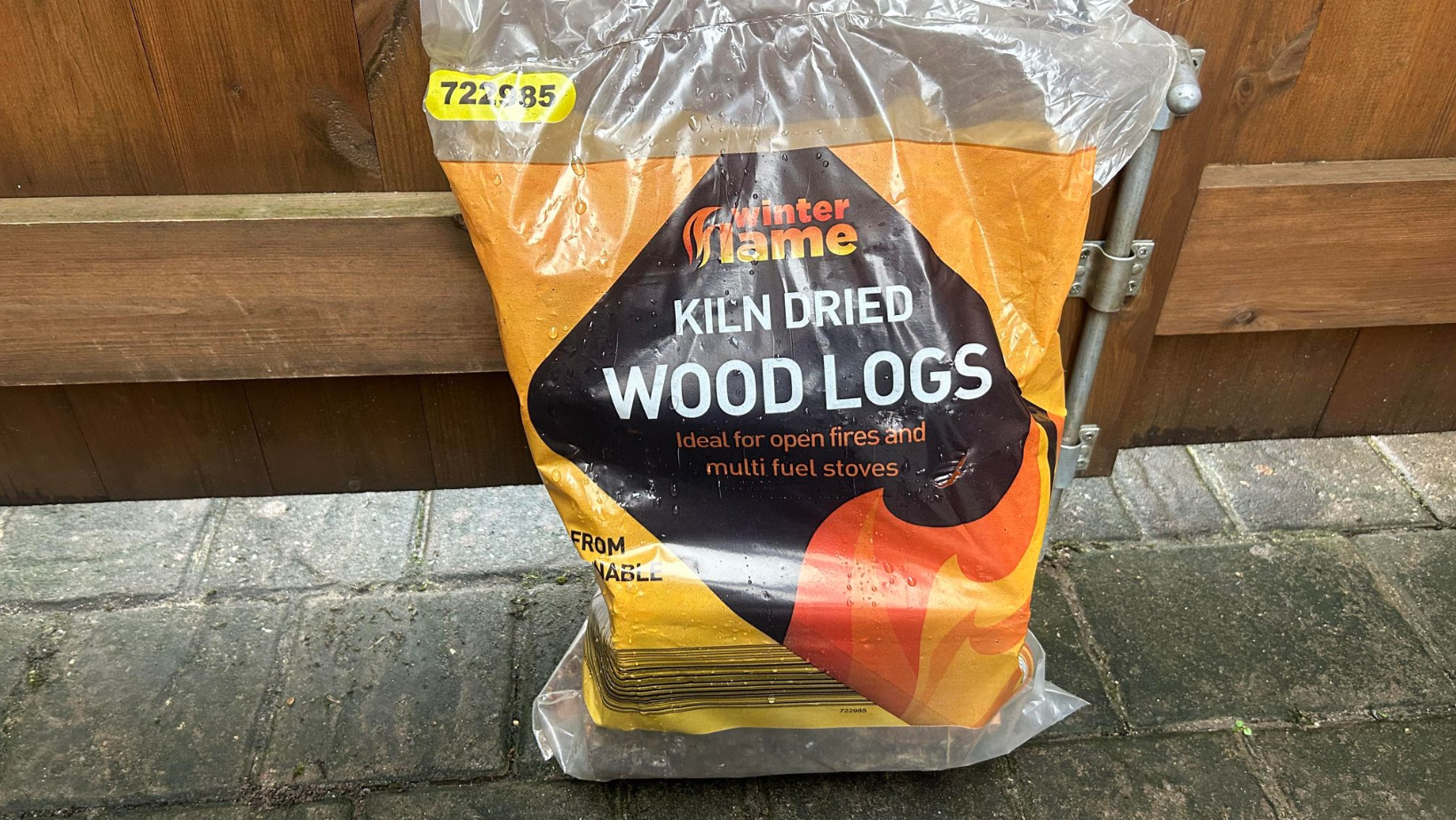 wood burner logs